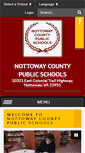 Mobile Screenshot of nottowayschools.org